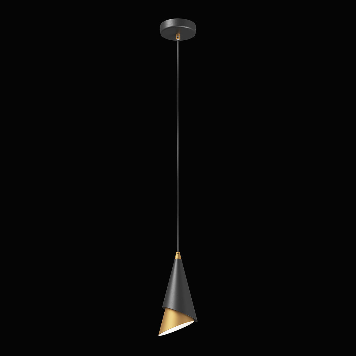 757010 Cone Lightstar Pendant Lamp 3D model_3