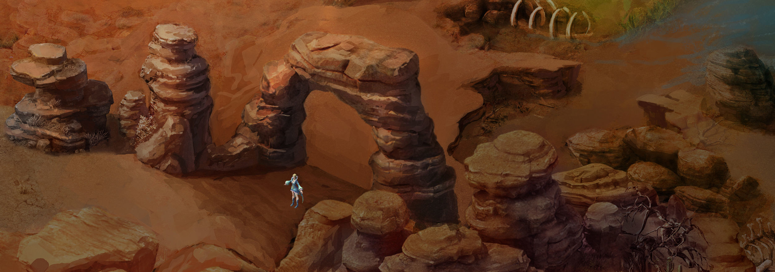 Stone Blood Festival Canyon - Stone 01 3D model_6