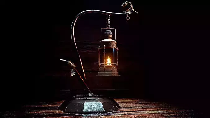 Rustic Lamp