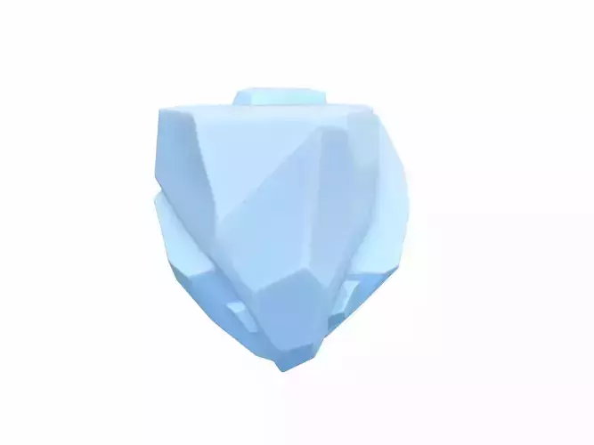 Iceberg ice cube 3D model