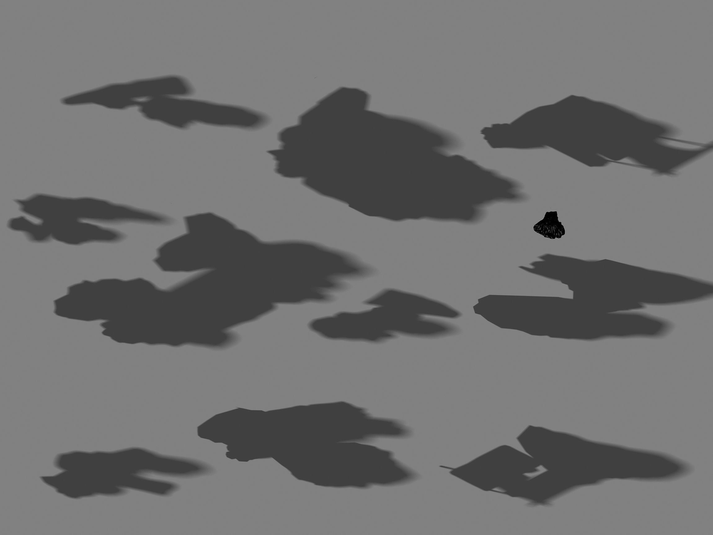 Stone Blood Festival Canyon - Broken Stones 02 3D model_2