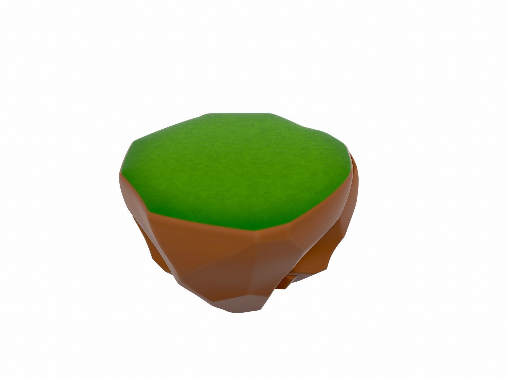 Floating Island 3D model_1
