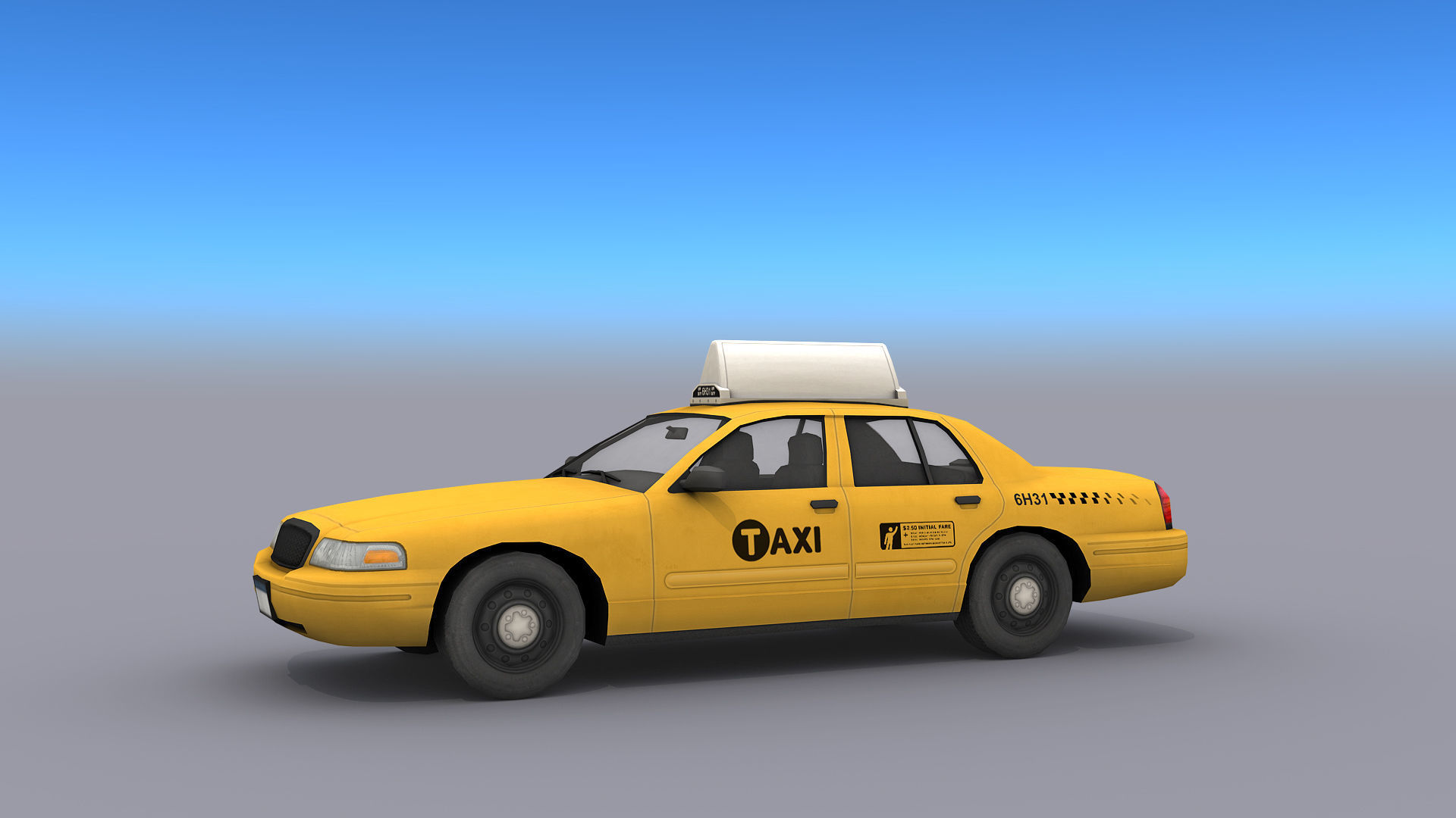 Service Vehicles 3D Model Collection_1