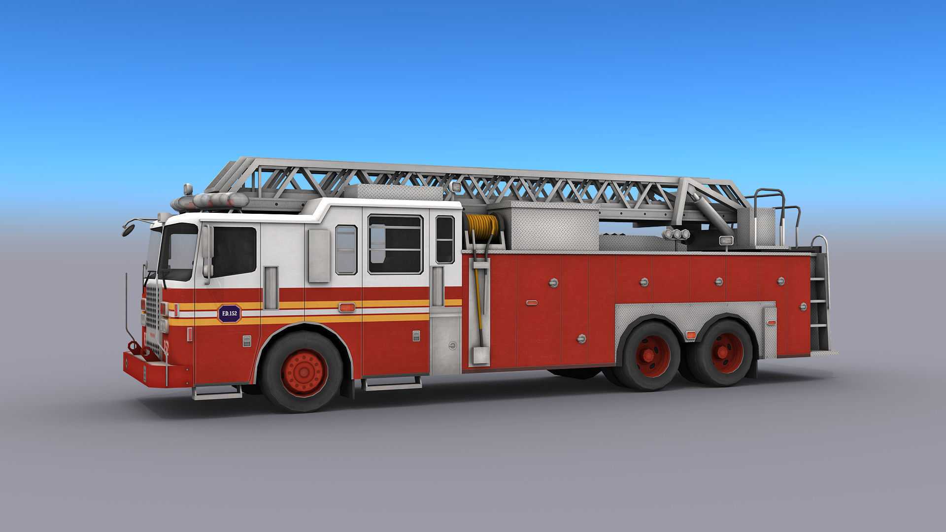 Service Vehicles 3D Model Collection_19