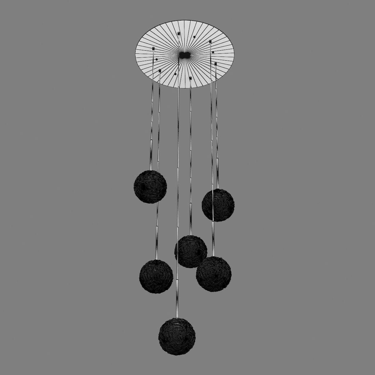 815260 Bari Lightstar Chandelier 3D model_5