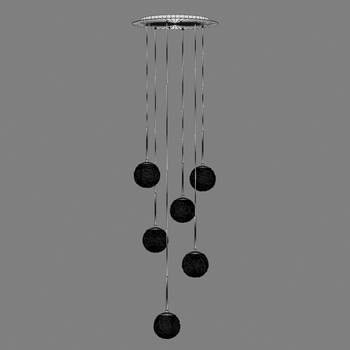 815260 Bari Lightstar Chandelier 3D model_4