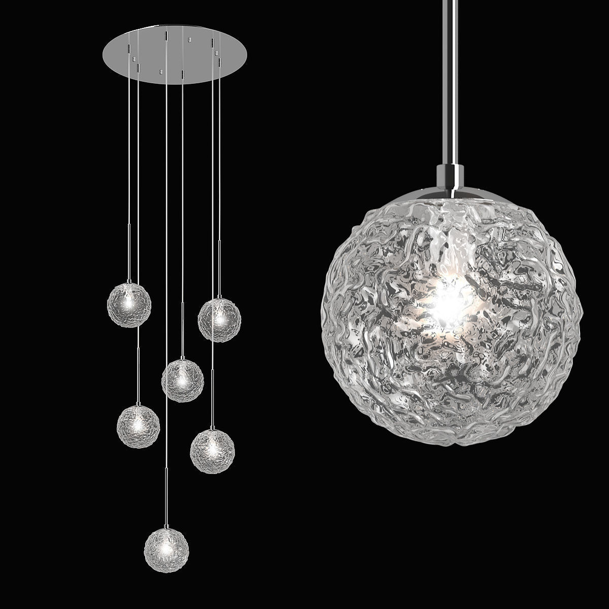 815260 Bari Lightstar Chandelier 3D model_1