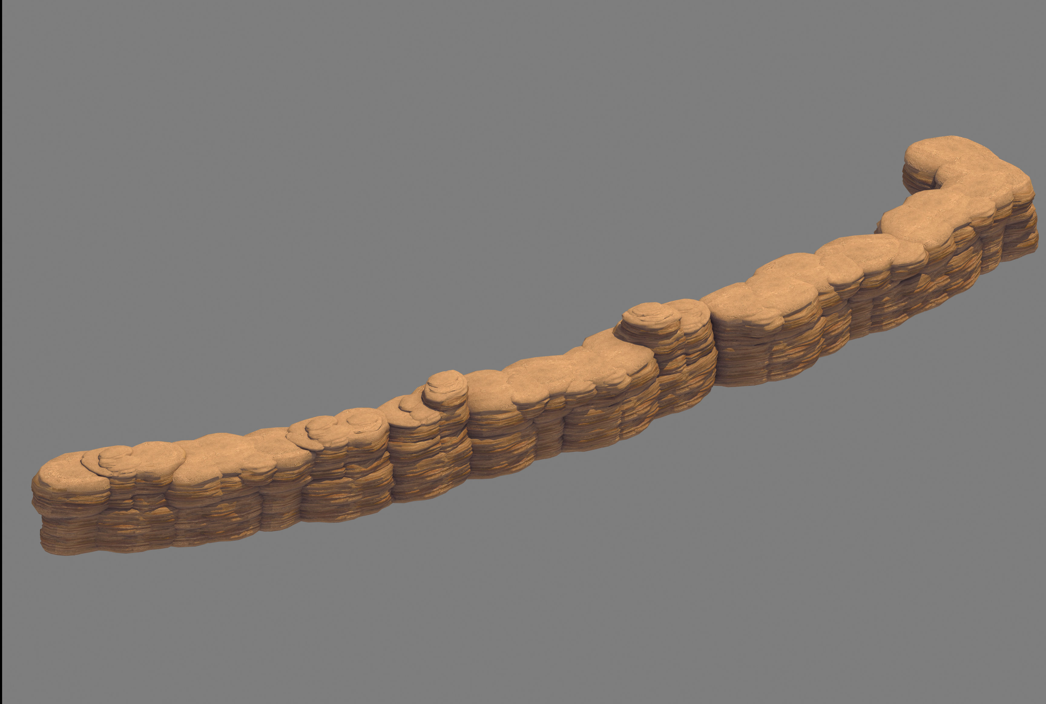 Stone Field - Stone 63 3D model_1
