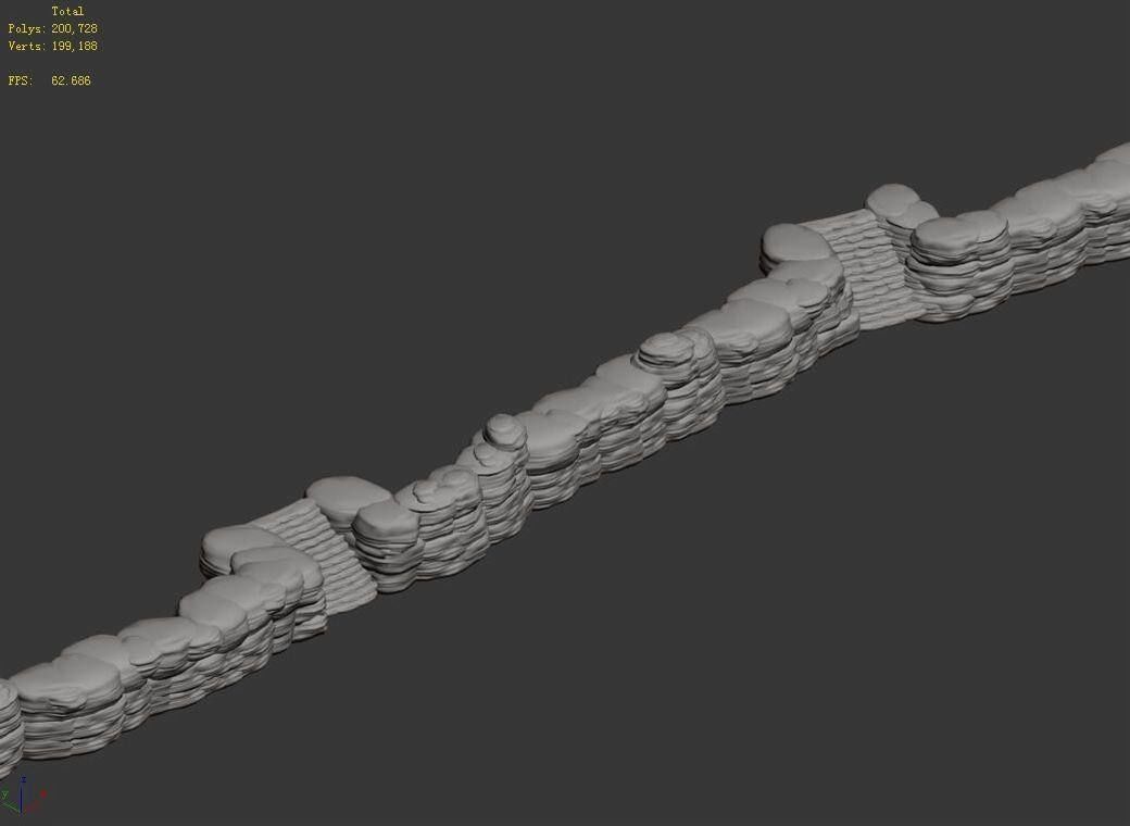Stone Field - Stone 63 3D model_4