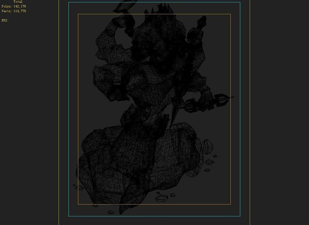 Stone Art Stone Sculpture - Hand Holding Statue 3D model_6