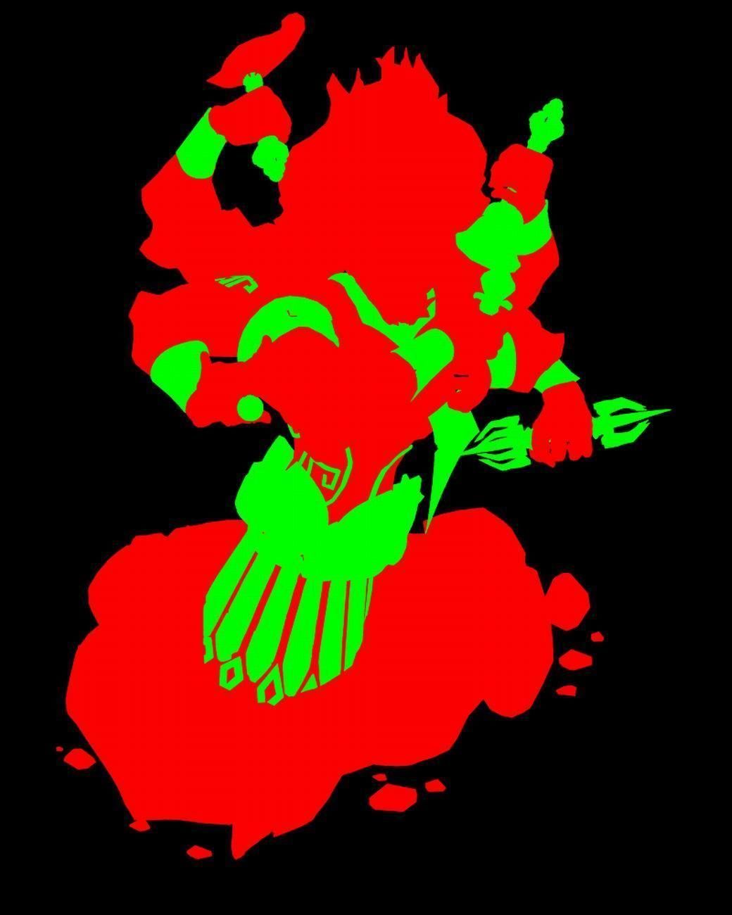 Stone Art Stone Sculpture - Hand Holding Statue 3D model_4