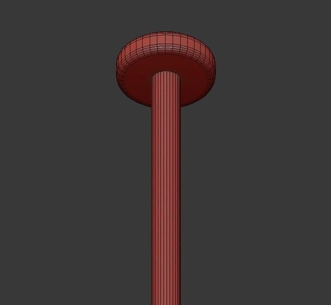 Moroccan three christmas ornaments hanging 3D model_3