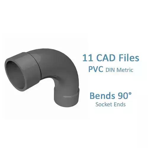 PVC Bends 90 Degrees - Socket Ends