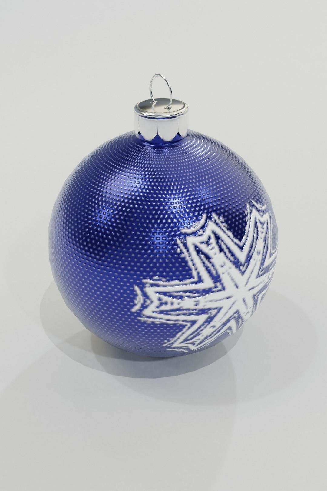 Christmas Baubles - 3D Low-poly 3D model_3