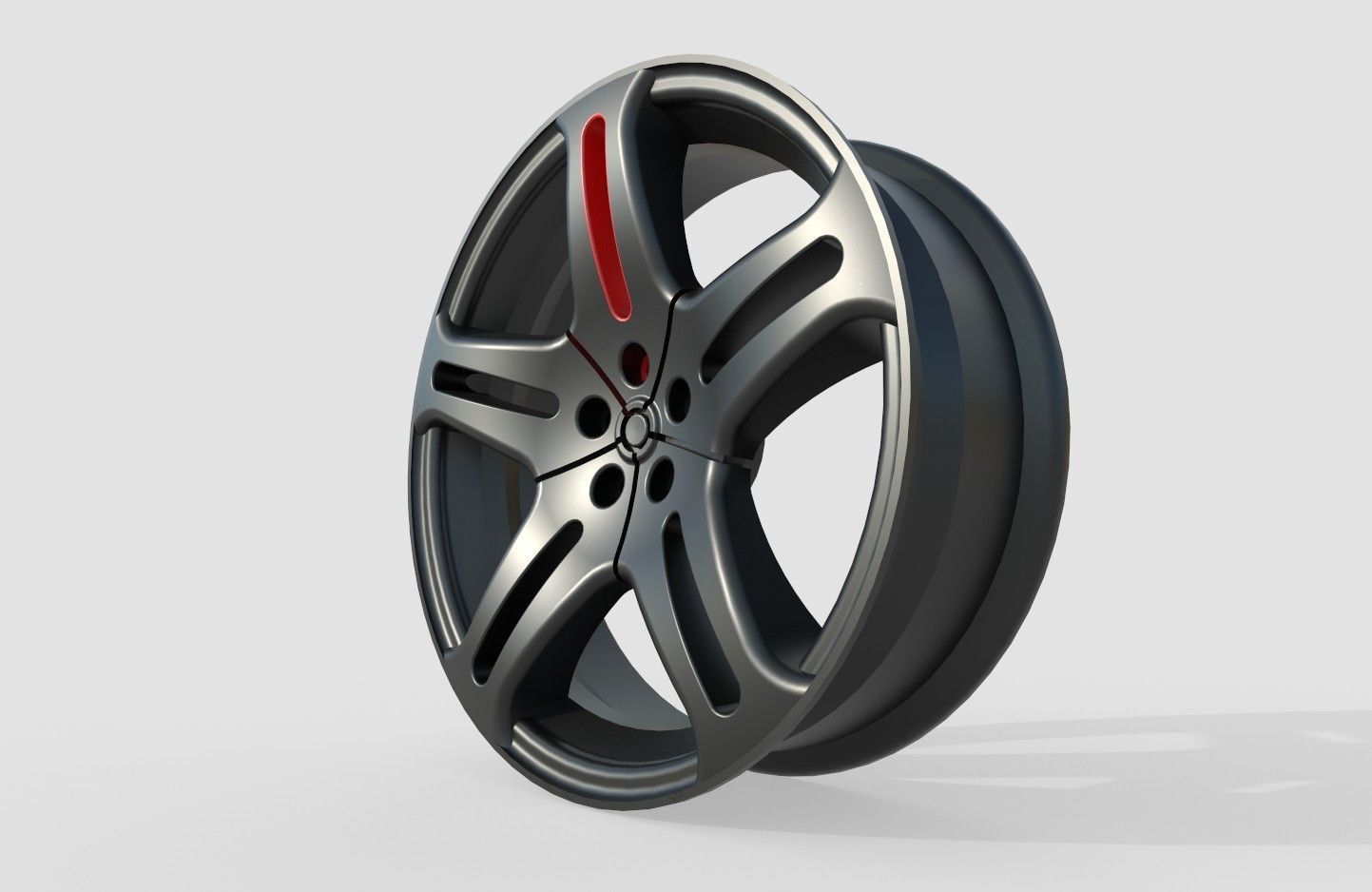 Rim 17 in M4 3D model_6