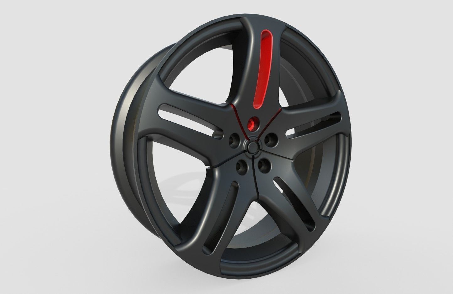 Rim 17 in M4 3D model_1