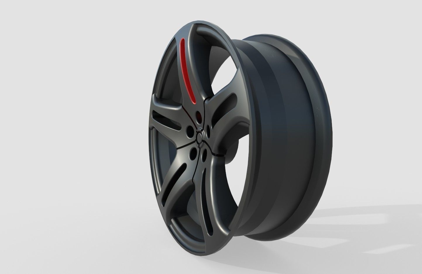 Rim 17 in M4 3D model_8