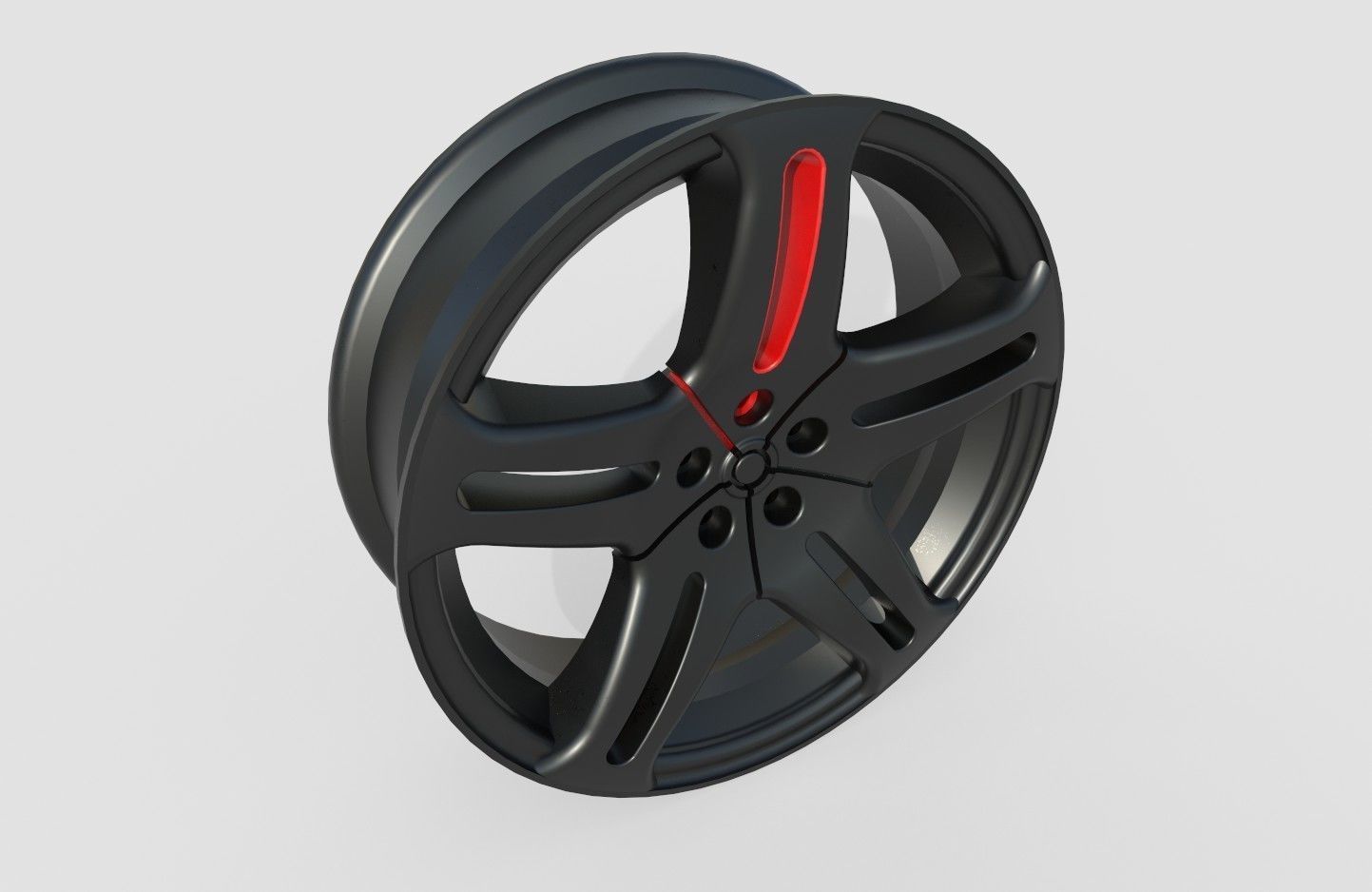 Rim 17 in M4 3D model_11