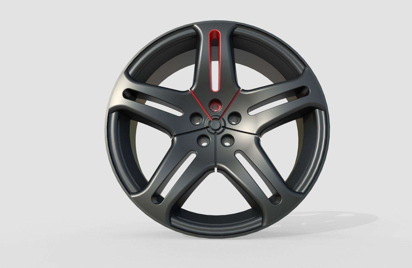 Rim 17 in M4 3D model_4