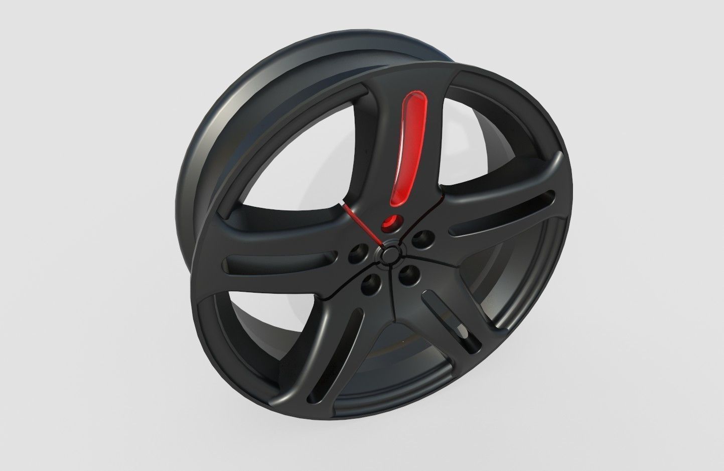 Rim 17 in M4 3D model_3