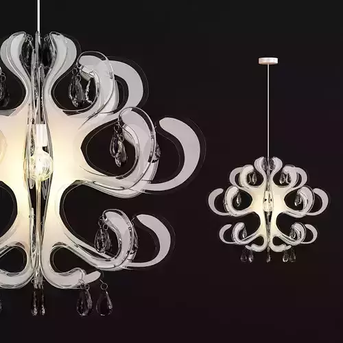 Phantom octopus pendant lamp