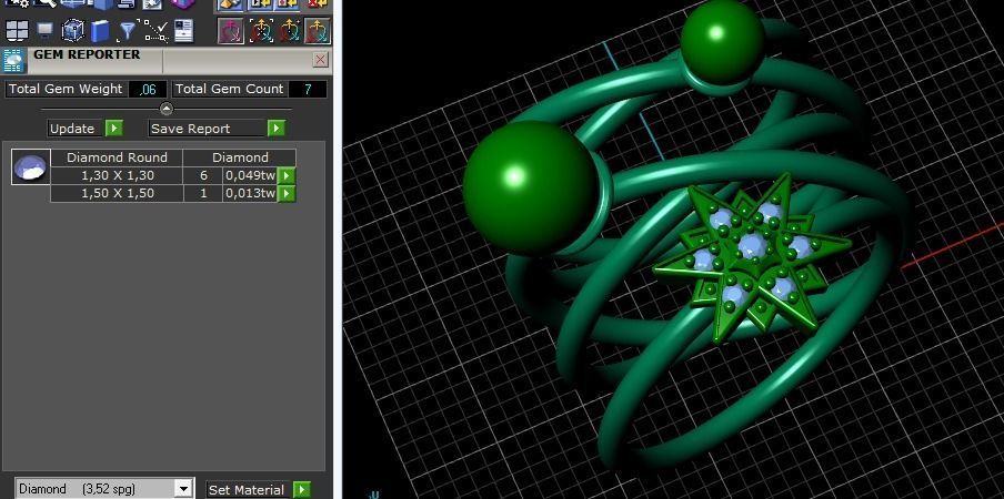 Stern ring 3D print model_5