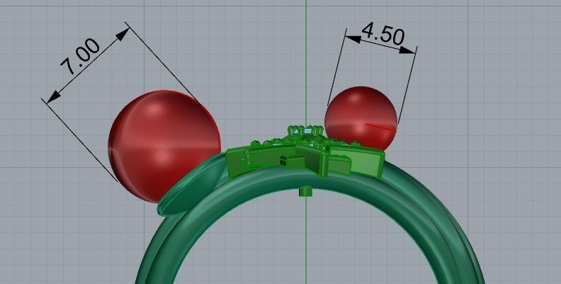 Stern ring 3D print model_4