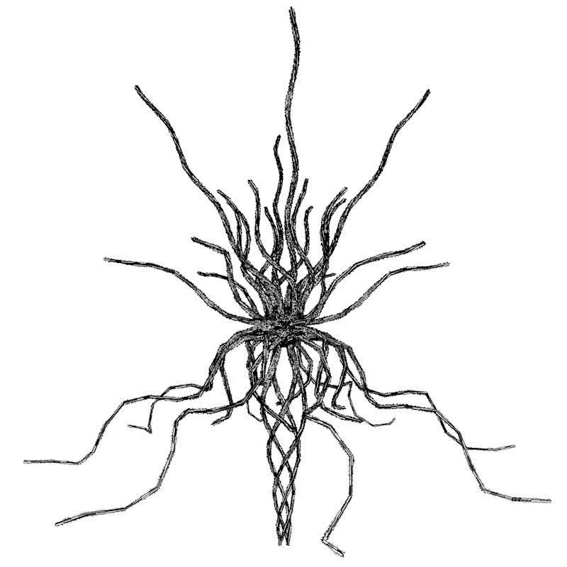 Sci -Fi Shapes - The Parasite 3D model_20