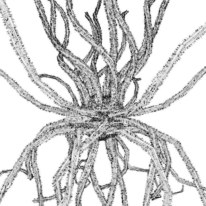 Sci -Fi Shapes - The Parasite 3D model_21