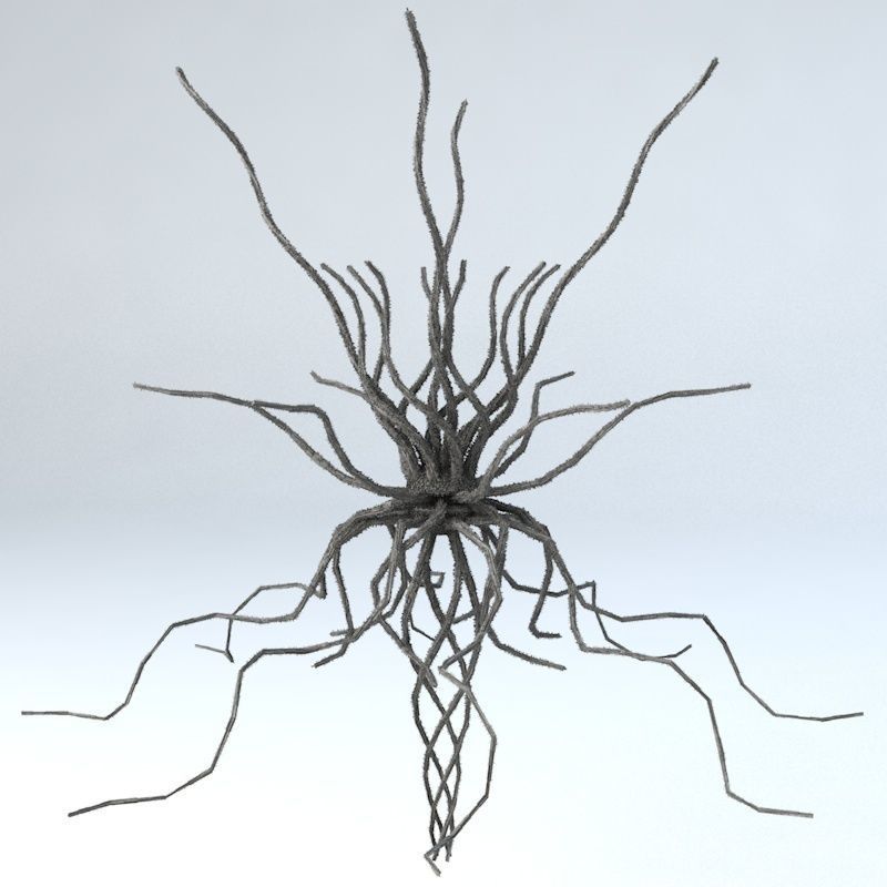 Sci -Fi Shapes - The Parasite 3D model_1