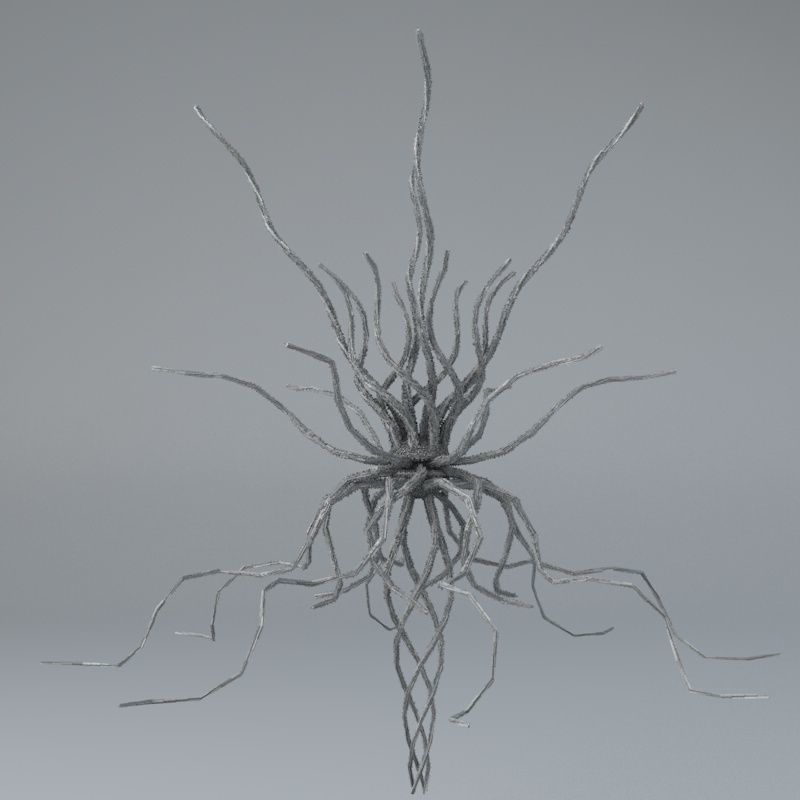 Sci -Fi Shapes - The Parasite 3D model_14