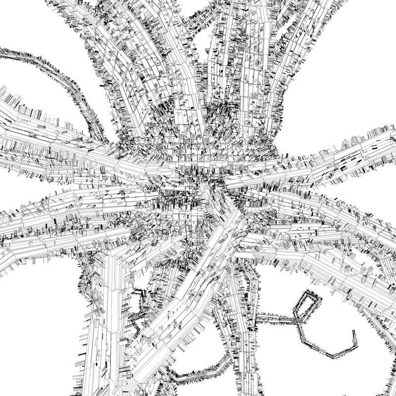 Sci -Fi Shapes - The Parasite 3D model_19