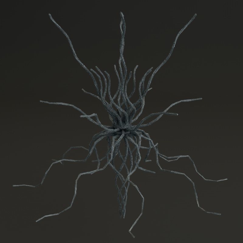 Sci -Fi Shapes - The Parasite 3D model_7
