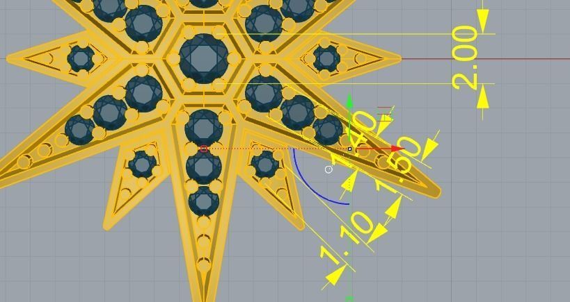 Stern pendant 3D print model_4