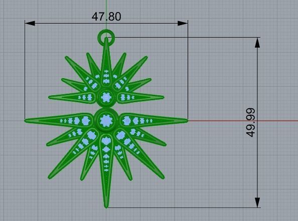 Stern pendant 2 3D print model_2