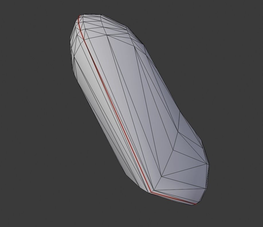 Heart Low Poly - Textured - Coracao Low-poly 3D model_9