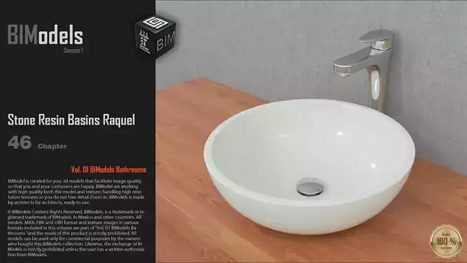 0146 Stone Resin Basins Raquel