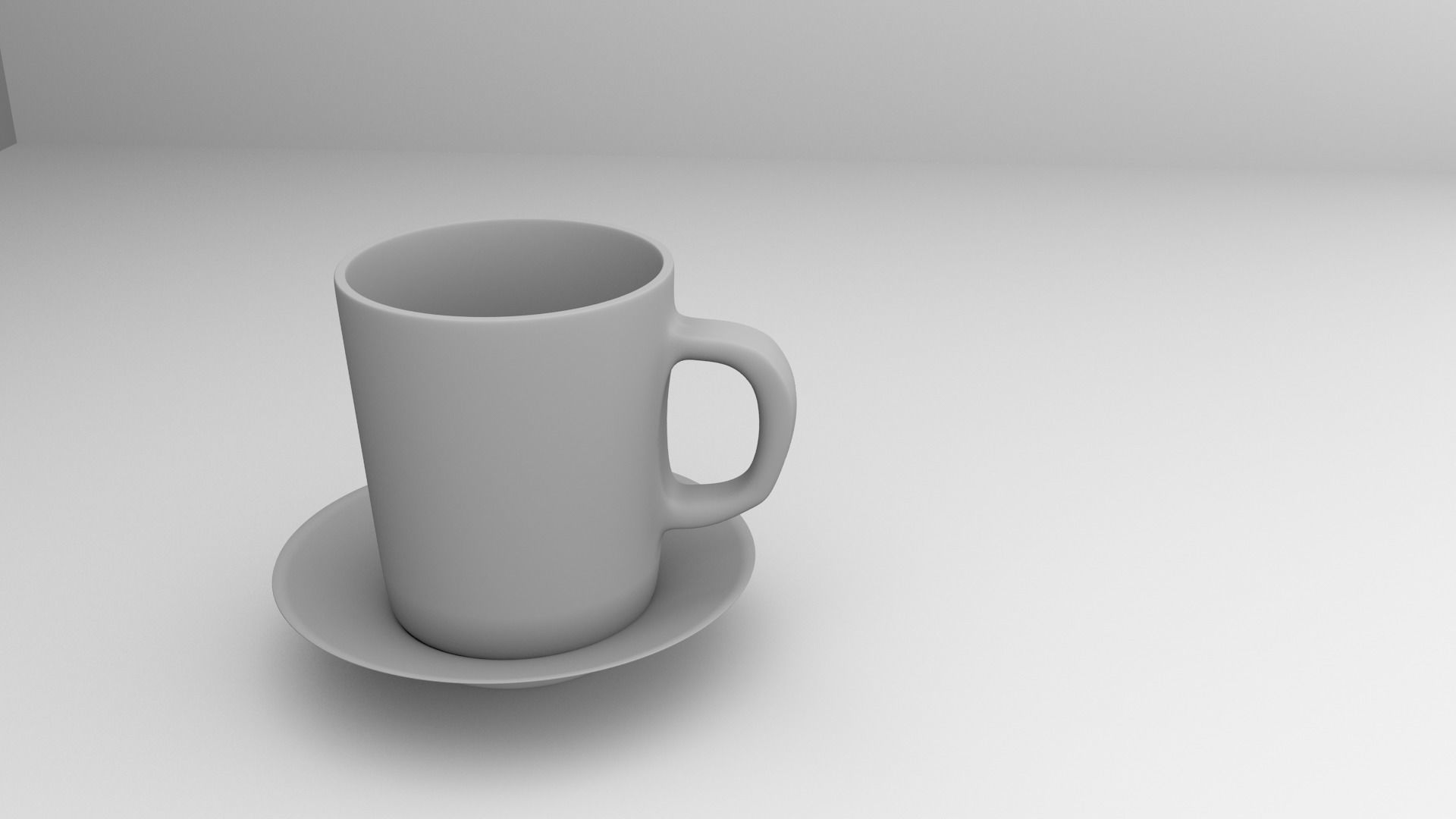 Cup and Saucer 10 3D model_3