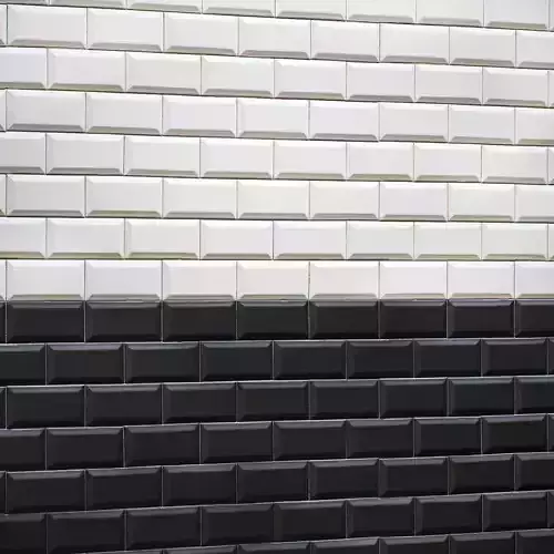 Tile black and white