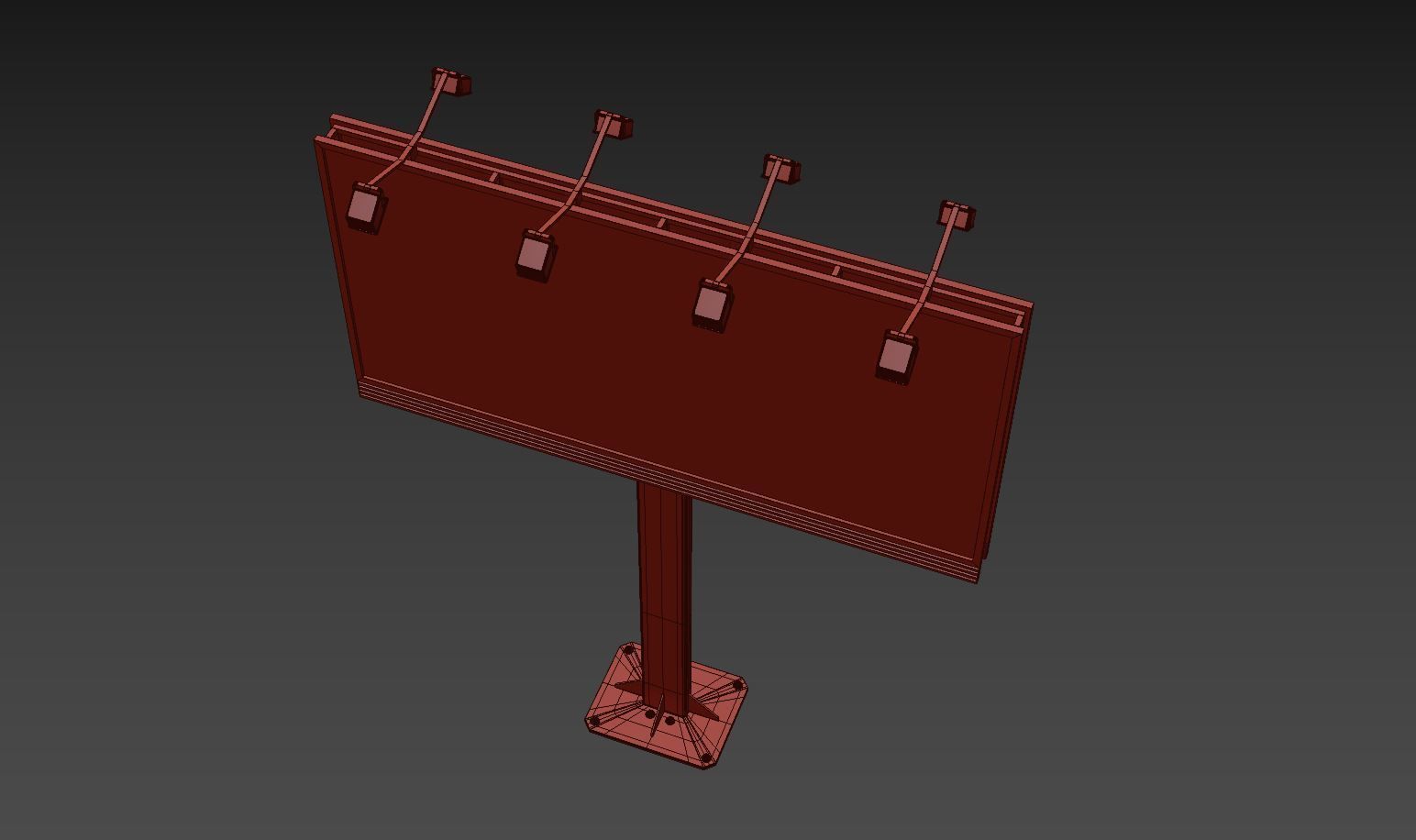 Billboard 3D model_3