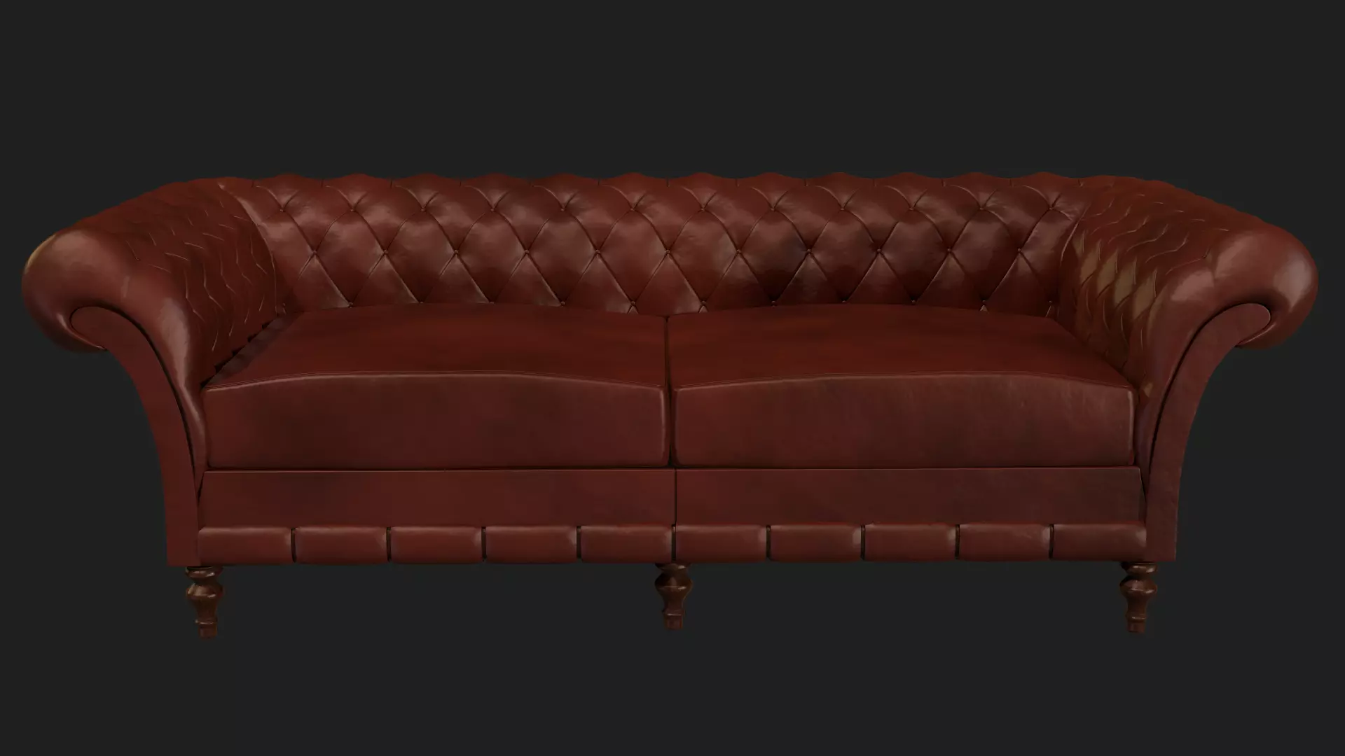 For interior Sofa - Leather 3D model_0