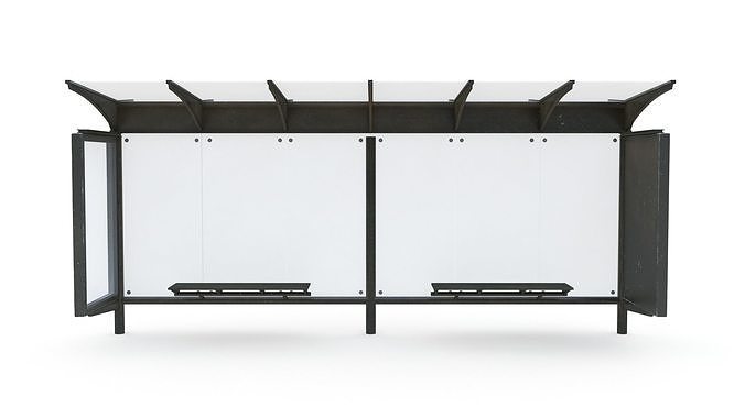 Bus Stop 07 3D model