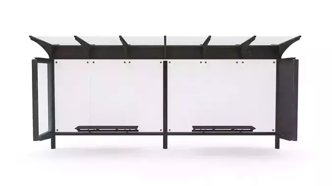 Bus Stop 07 3D model