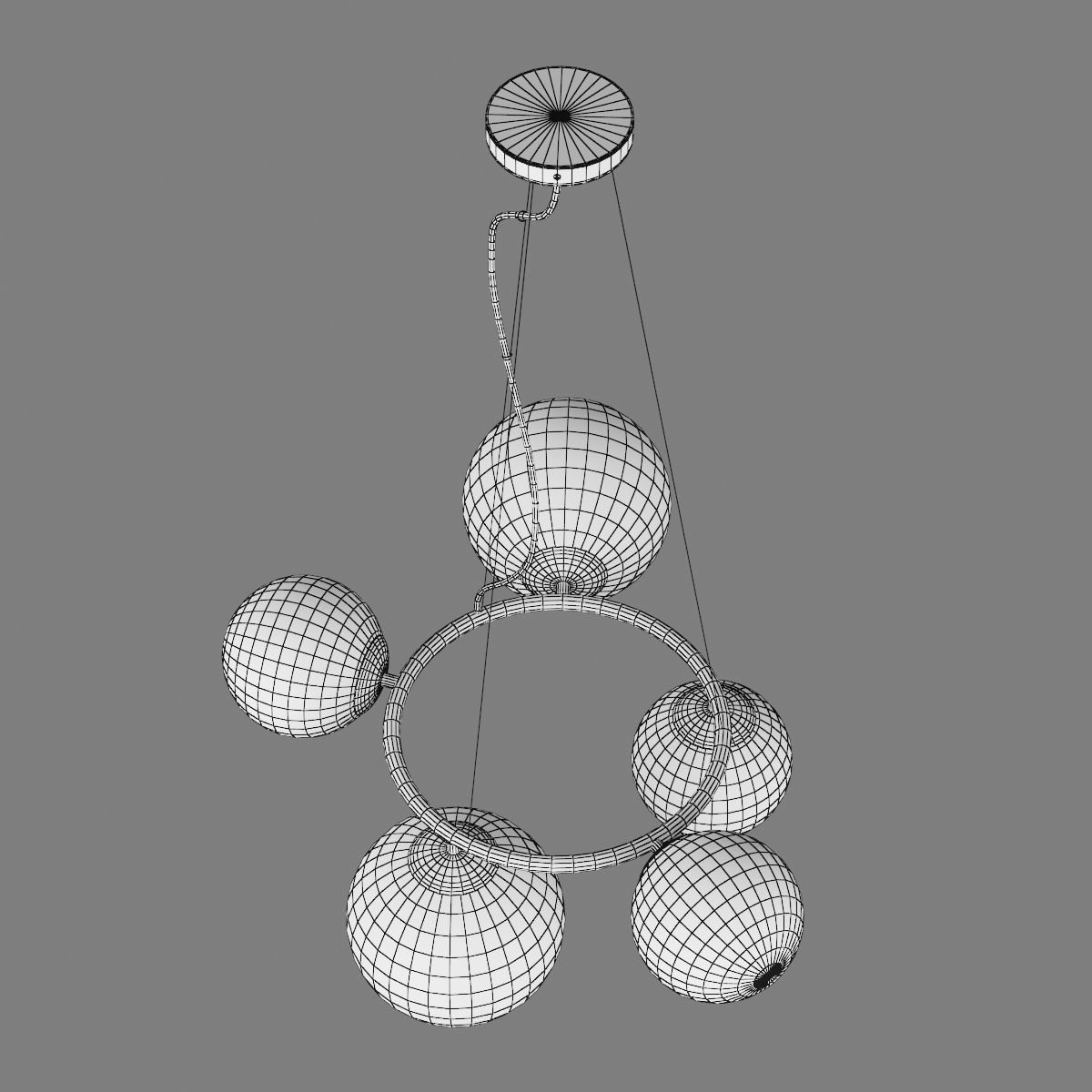 81505x Globo Lightstar Chandelier 3D model_8