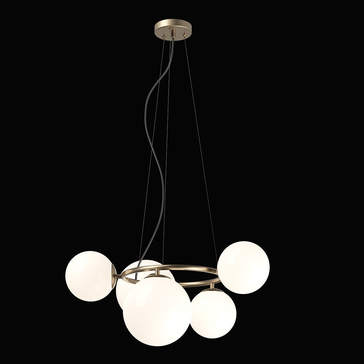 81505x Globo Lightstar Chandelier 3D model_3