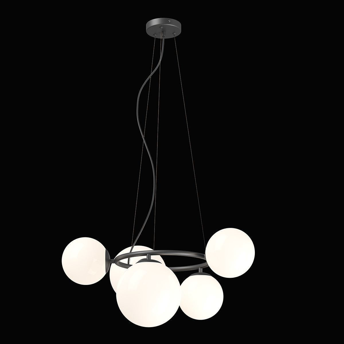 81505x Globo Lightstar Chandelier 3D model_5