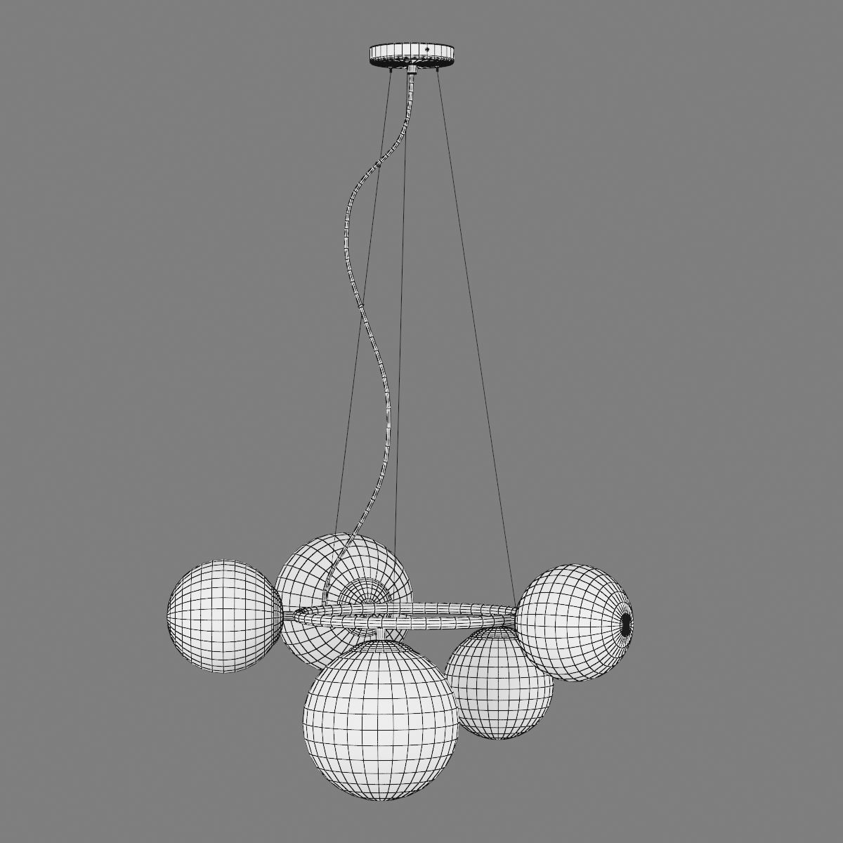 81505x Globo Lightstar Chandelier 3D model_6