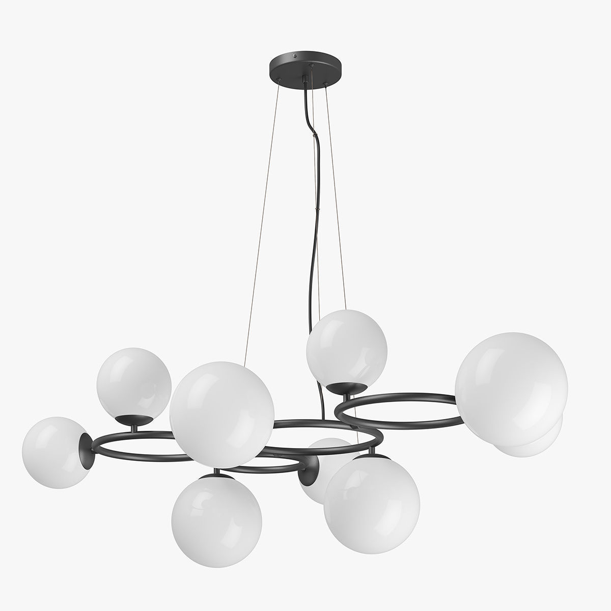 81509x Globo Lightstar Chandelier 3D model_4