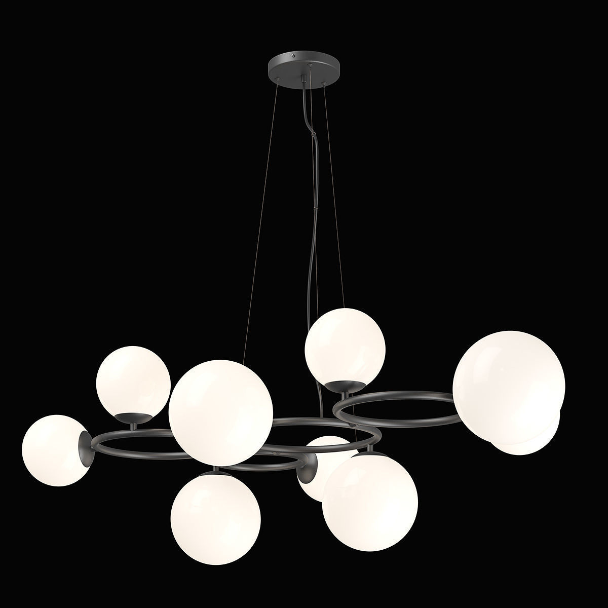 81509x Globo Lightstar Chandelier 3D model_5