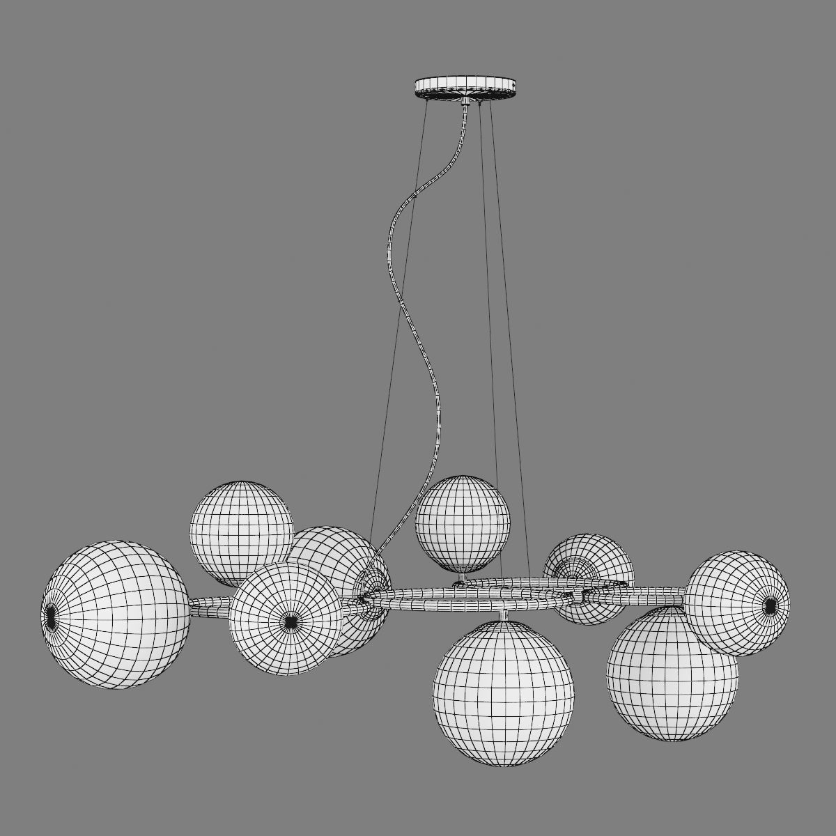 81509x Globo Lightstar Chandelier 3D model_6